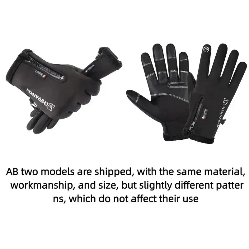 Winter Handschuhe Motorrad Ski - Touchscreen Warm Bergsteigen