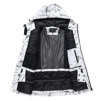 Ski-Anzug Unisex Wasserdicht - Jacke & Hose Set Warm Gefüttert