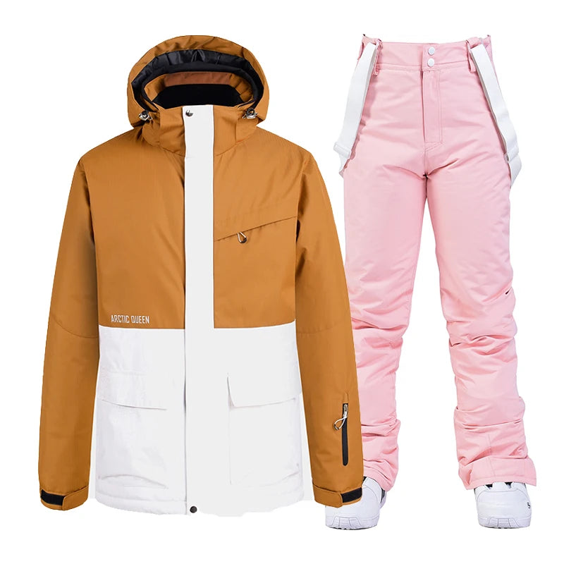 Ski-Anzug Unisex Set - Jacke & Hose Wasserdicht -30°C Warm
