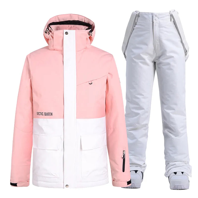 Ski-Anzug Unisex Set - Jacke & Hose Wasserdicht -30°C Warm