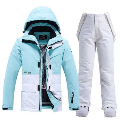 Ski-Anzug Unisex Set - Jacke & Hose Wasserdicht -30°C Warm