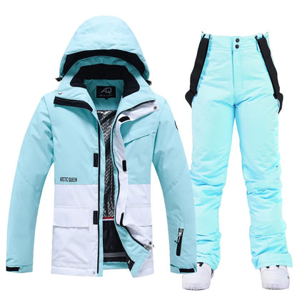 Ski-Anzug Unisex Set - Jacke & Hose Wasserdicht -30°C Warm