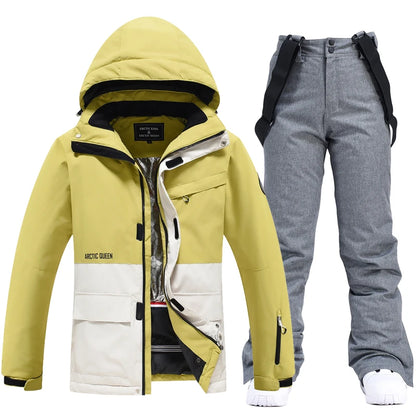 Ski-Anzug Unisex Set - Jacke & Hose Wasserdicht -30°C Warm