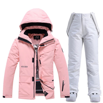 Ski-Anzug Unisex Set - Jacke & Hose Wasserdicht -30°C Warm