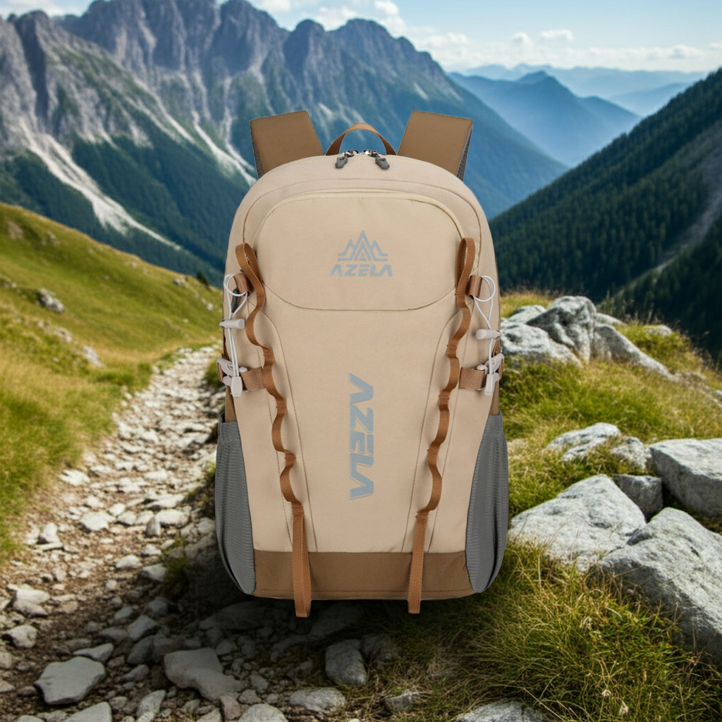 Outdoor Wanderrucksack 50L Wasserdicht - Leichter Trekkingrucksack für Camping