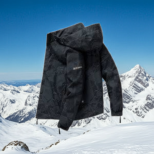 Herren Übergangsjacke mit Kapuze - Leichte Jacke Frühling Herbst