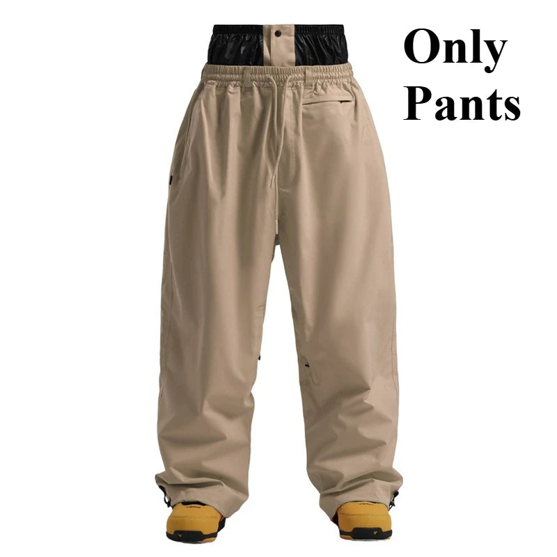 GSOU SNOW Snowboard Hose Baggy - Thermal Atmungsaktiv Viele Taschen