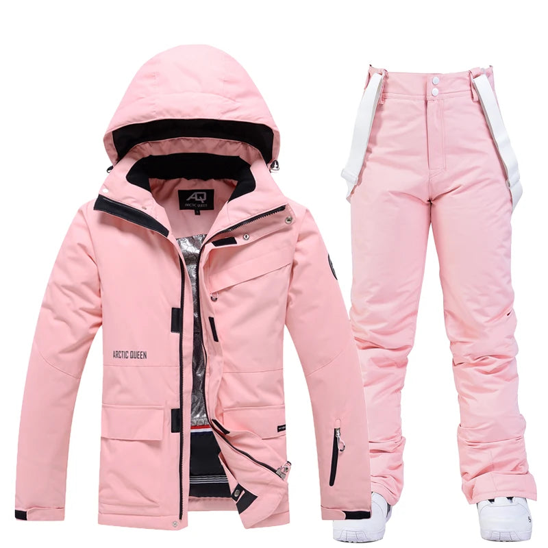 Ski-Anzug Unisex Set - Jacke & Hose Wasserdicht -30°C Warm