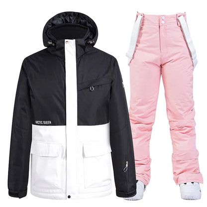 Ski-Anzug Unisex Set - Jacke & Hose Wasserdicht -30°C Warm