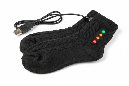 Beheizbare USB Socken Produktfoto