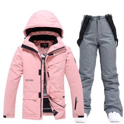 Ski-Anzug Unisex Set - Jacke & Hose Wasserdicht -30°C Warm