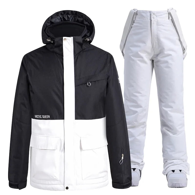 Ski-Anzug Unisex Set - Jacke & Hose Wasserdicht -30°C Warm