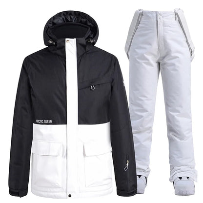 Ski-Anzug Unisex Set - Jacke & Hose Wasserdicht -30°C Warm