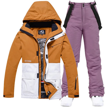 Ski-Anzug Unisex Set - Jacke & Hose Wasserdicht -30°C Warm