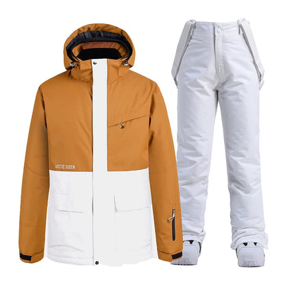 Ski-Anzug Unisex Set - Jacke & Hose Wasserdicht -30°C Warm