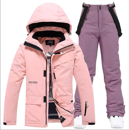 Ski-Anzug Unisex Set - Jacke & Hose Wasserdicht -30°C Warm