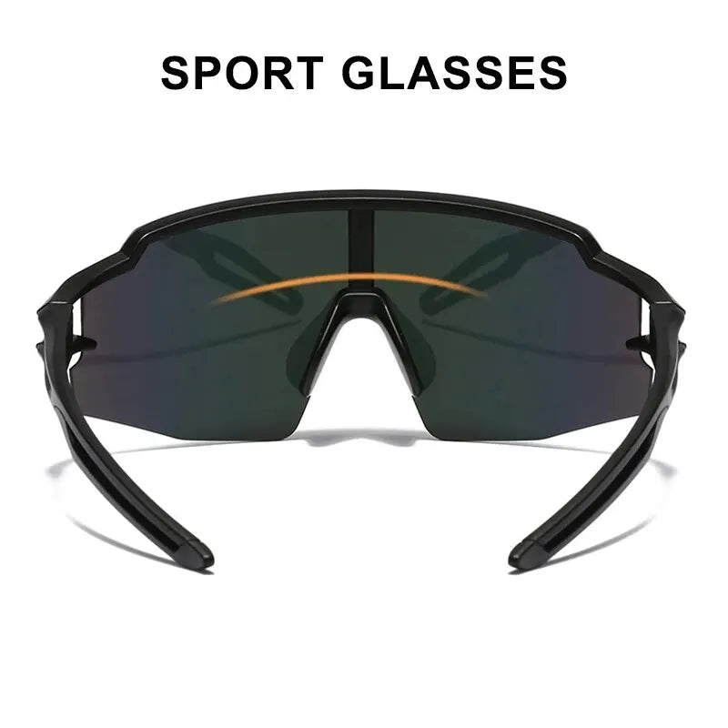 Sport Brille Radfahren Sonnenbrillen Bike Motorrad Sonnenbrille UV Schutz Winddicht Bunte Gläser Wandern Laufen Brillen