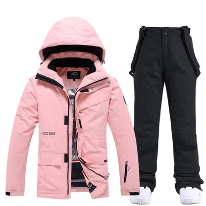 Ski-Anzug Unisex Set - Jacke & Hose Wasserdicht -30°C Warm