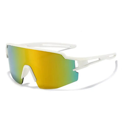 Sport Brille Radfahren Sonnenbrillen Bike Motorrad Sonnenbrille UV Schutz Winddicht Bunte Gläser Wandern Laufen Brillen