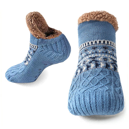 Winter Socken Thermal Warm - Rutschfest Ski Hausschuhe