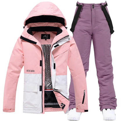 Ski-Anzug Unisex Set - Jacke & Hose Wasserdicht -30°C Warm